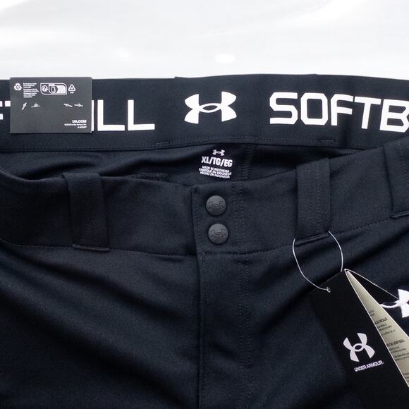 UNDER ARMOUR Cropped Softball Pants Loose Fit Women's XL - Picture 3 of 5